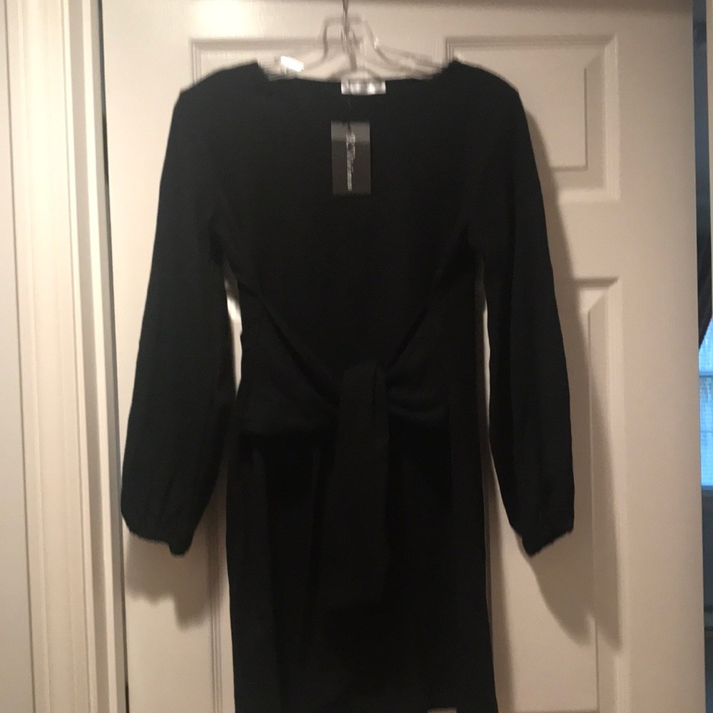 NWT black mini dress